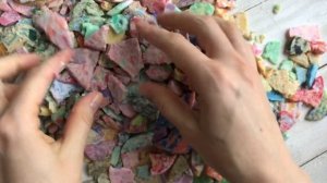 ASMR soap crush/ ломаю мыльные пластинки