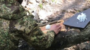 Дикий кемпинг у водопада