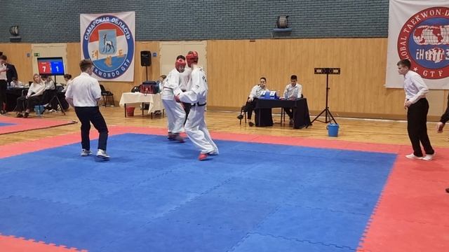 Taekwondo GTF Самарская обл. Областные 2025 14 лет 55 кг. 2й бой стопбалл. Локомотив.