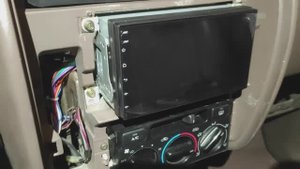 Установка андроид автомагнитолы my-display (Element-5) 7" на Тойоту Прадо в 90 кузове