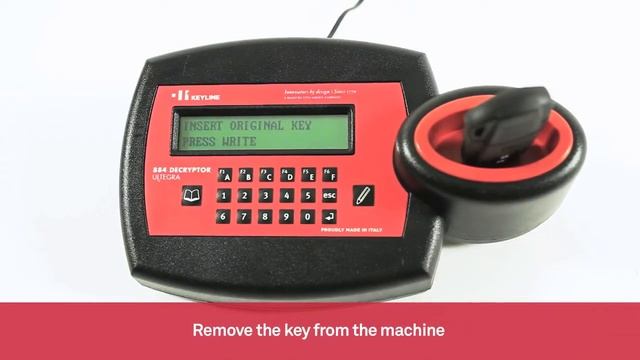 Пример копирования автомобильного ключе на программаторе Keyline 884 Decryptor Ultegra.