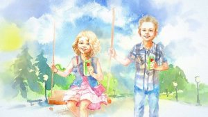 Сады Придонья_Акварель_дети