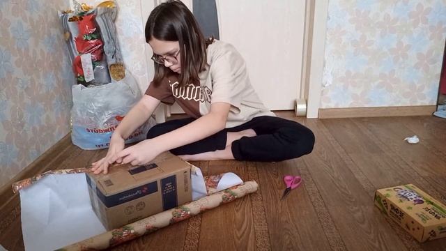 упаковка подарка