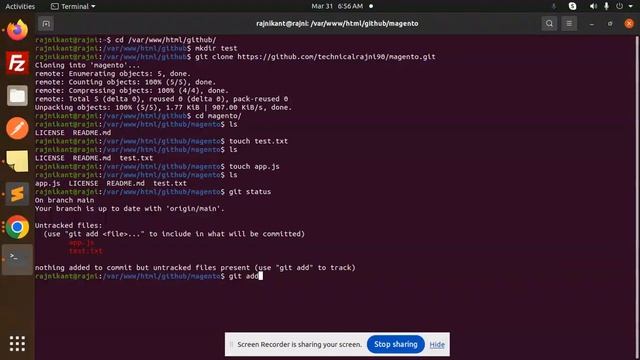 Git & GitHub Tutorial #8 Adding a file to a GitHub repository