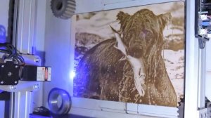 Высококачественное выжигание программой LaserGRBL