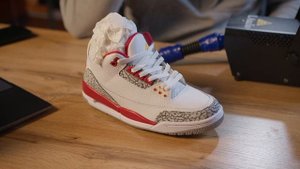 РЕЖЕМ ДЖОРДАНЫ Полный обзор РЕПЛИКИ AIR JORDAN 3 Retro "Cardinal Red"
