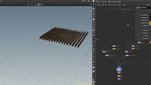 Mirkwood elves in formation (Crowd simulation) | Houdini