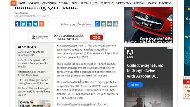 Hindustan Copper Raise big value fund & detailed expansion plan here. Watch the details. Hurry Up. смотреть онлайн