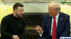 Трамп и Зеленский поругались в Белом доме [ русский перевод ]