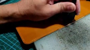 Футляр для карточной колоды из кожи