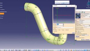Sweep Command with CATIA V5