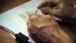 Как работает геркон,простая сигнализация.