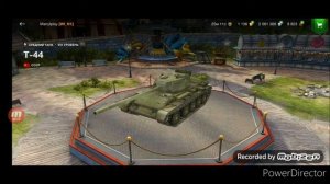 Полный обзор и тактику на Т44 //WOT BLITZ//