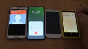 Over the Horizon Incoming call&Outgoing call at the Same Time Samsung  A51+Note 2+S3+Nokia Lumia 92