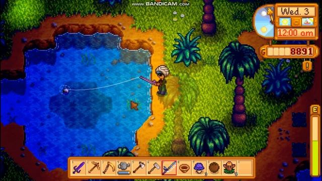 How to Catch Blue Discus Stardew Valley смотреть онлайн