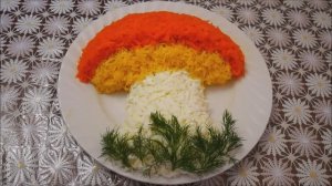 салат ОСЕННИЙ ГРИБ вкусный и сытный САЛАТ рецепт Салат на праздник Салат на праздничный стол