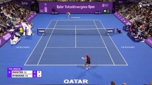 2024 DOHA FINAL  | Swiatek vs. Rybakina |  WTA Highlights