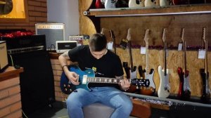 Обзор электрогитары Cort CR200 Flip Blue | SKIFMUSIC.RU