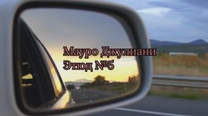 Мауро Джулиани. Этюд №5