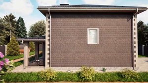 Проект с 4 спальнями. Популярный проект жилого дома.