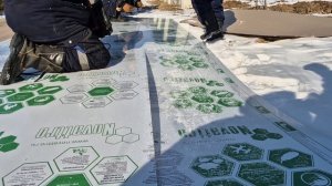 Монтажа поликарбоната поликарбоната на террасу