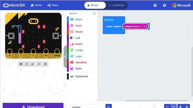 How to create a simple thermometer with Micro:bit !!!5 minute Micro:bit experiments!!! смотреть онлайн