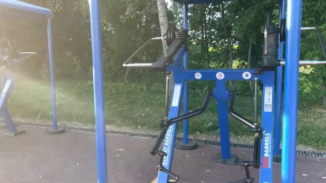 Великолепная спортивная площадка в парке технических видов спорта (Курьяново) смотреть онлайн