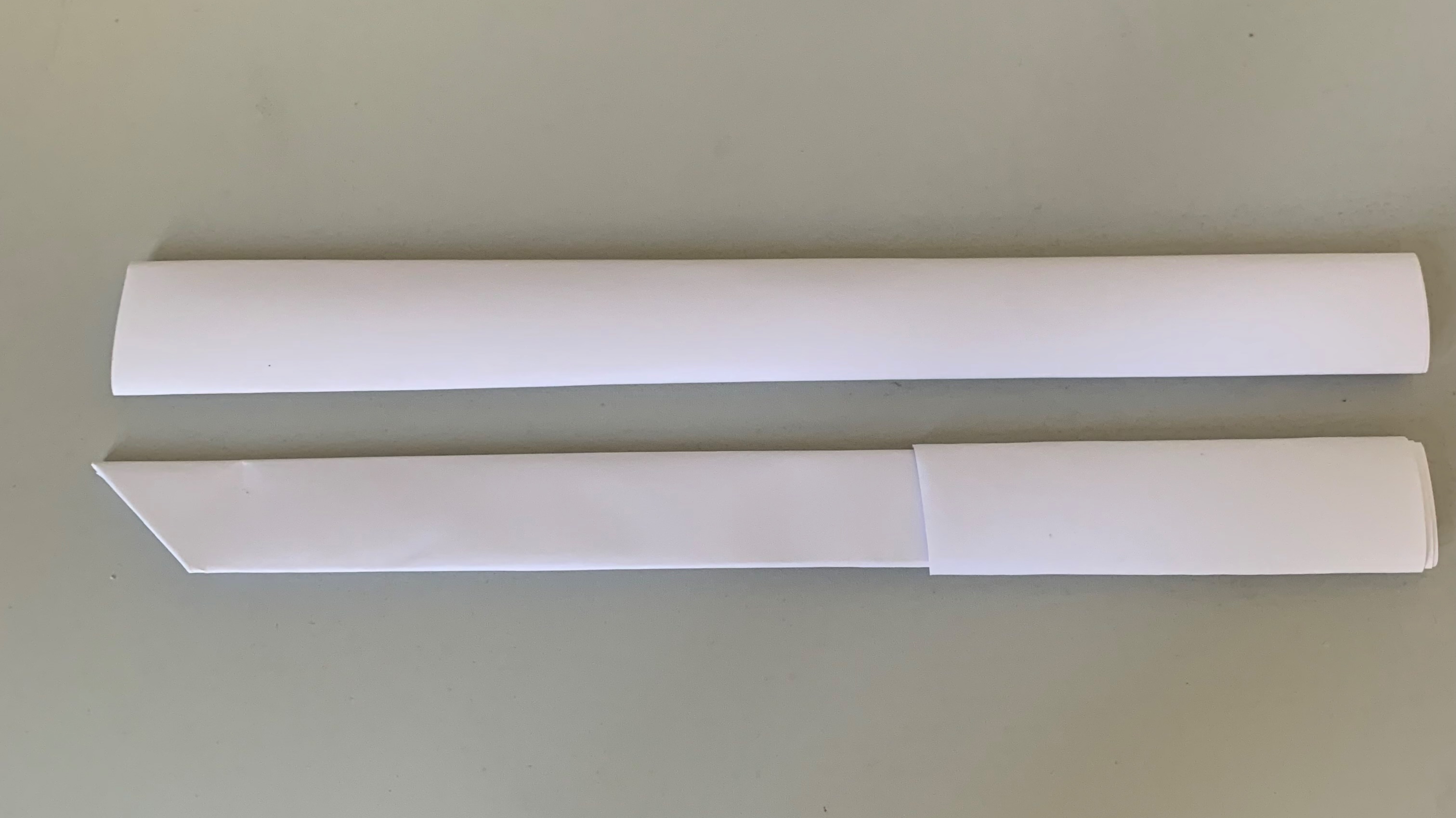 Как сделать нож танто из бумаги А4