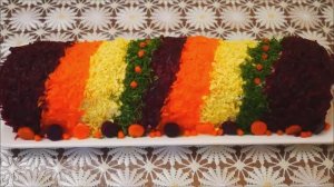 Салат НОВОГОДНЯЯ ХЛОПУШКА Салат на НОВОГОДНИЙ СТОЛ .Что приготовить на Новый год