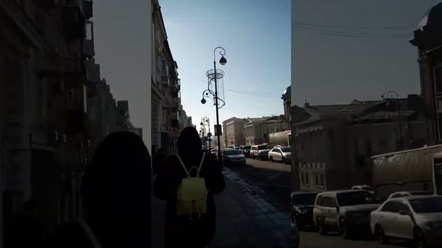 Владивосток, Океанский проспект до Светланской смотреть онлайн
