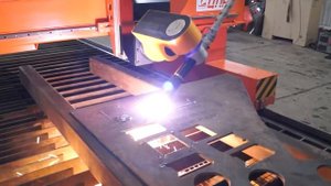 Снимаем фаску на плазменном станке OSA TITAN 6000 c 3D головой + Hypertherm HPR 260