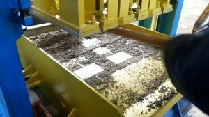 изготовление колотого блока 3-х местного за один жим на ПВ-01, nartex.ua