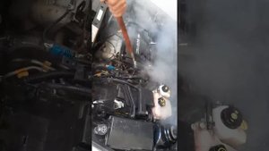 Сухая мойка двигателя