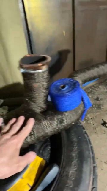 Важно ☝️ обмотать термолентой downpipe 🦆 #duck смотреть онлайн