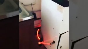 Отсутствие диэлектрической вставки на котле