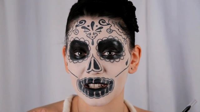 Annabelle Cosmetics - How to get a Day of the Dead look смотреть онлайн