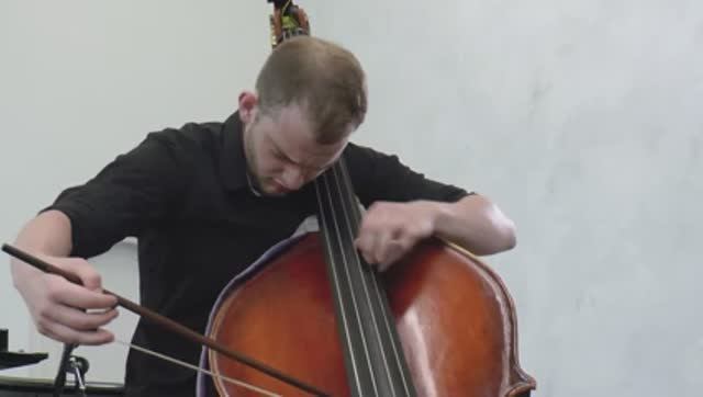 Saint-Saëns Cello Concerto No. 1 (DOUBLEBASS) Arsenii Gazizov, Luiza Kobets смотреть онлайн