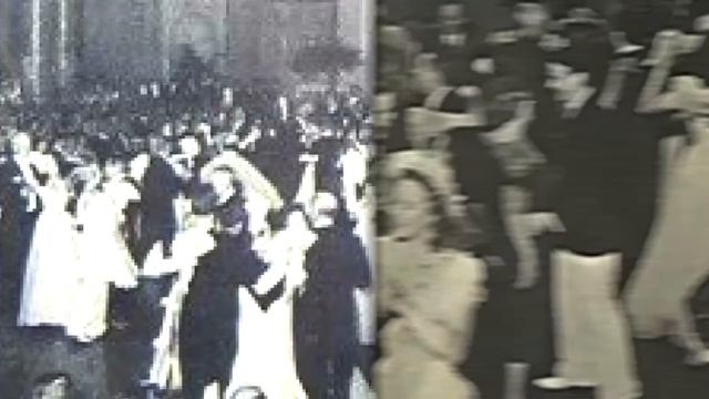 DANCING to ERNIE HECKSCHER Orchestra in the FAIRMONT HOTEL