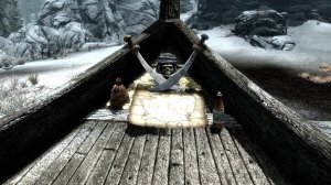 The Elder Scrolls V: Skyrim.  Редгард со скимитарами.