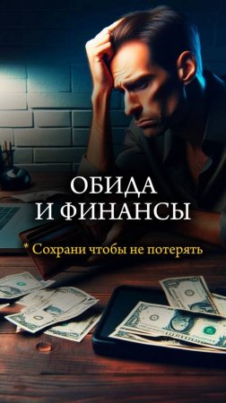 💲 ОБИДА и ФИНАНСЫ 💲#обида #психология #отношения #христианство #деньги