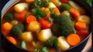 Рецепт овощного рагу из семи овощей 🍲