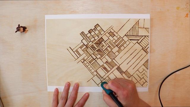 Creative Block Exercise    Freehand Pyrography    Wood Burning Ideas