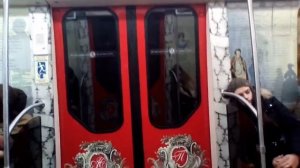 Метро Санкт-Петербурга 5:1 линия от Политехнической до Академической на 81-722.1 “Юбилейный” №22025