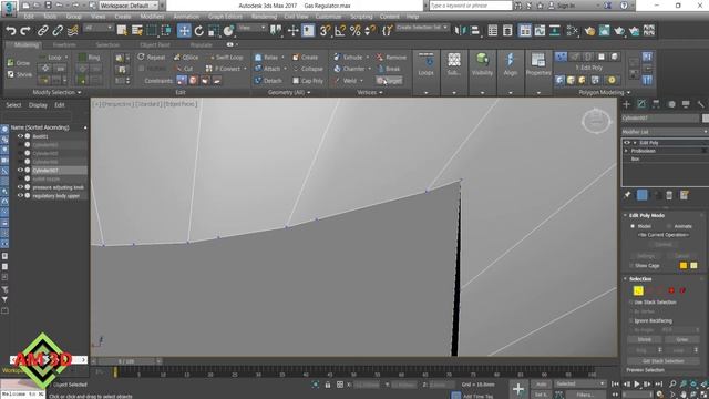 3ds max gas regulator lower part смотреть онлайн