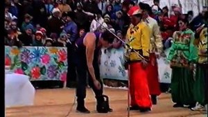 Проводы зимы в Железногорске-Илимском  в 1994 году