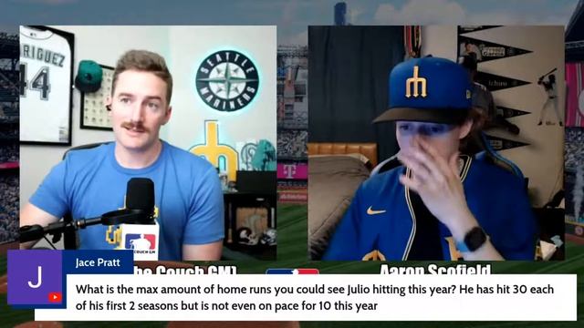 Mariners End Tough Road Trip, Dylan Moore is ON FIRE- Couch GM Podcast #46 смотреть онлайн