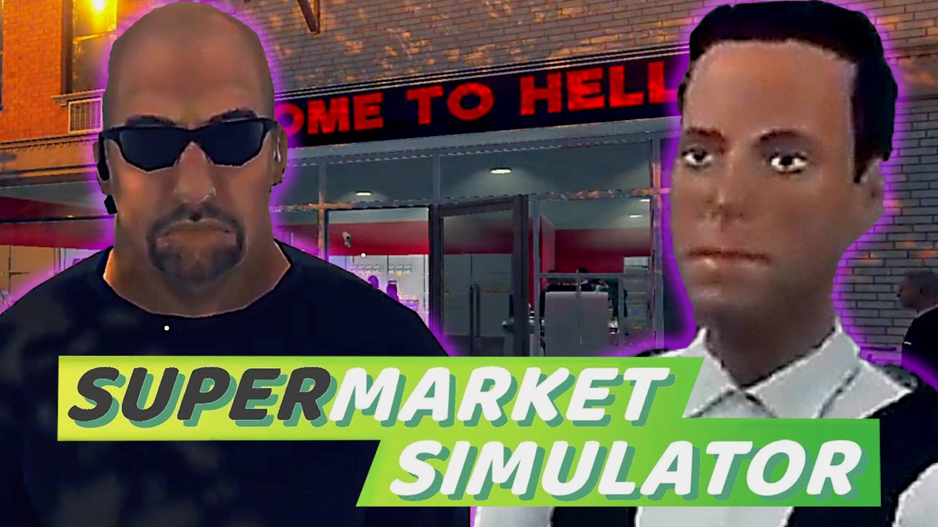 Supermarket Simulator: Весь сюжет: Самый добрый директор - нарезка стрим