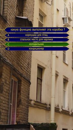 Викторина! Зачем нужна эта коробка под окном? #недвижимость #история #загадка #викторина