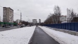Ограждение площадки будущей станции Гольяново 20.02.2025