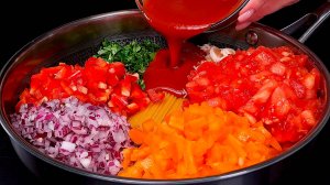Паста такая вкусная, я готовлю ее 3 раза в неделю! Этот рецепт покорит вас!